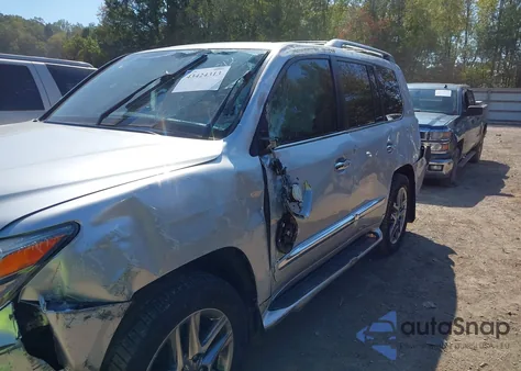 2015 Lexus Lx 570 из США, поврежденный, VIN JTJHY7AX6F4168868